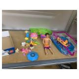 MATTEL MALE DOLL, DOLL ACCESSORIES, BLOW UP DOLL