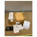 ASCEND ENVELOPES, UPMC NOTEPADS, CARD HOLDER.