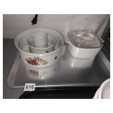 APILCO PORCELAIN SOUFFLE, CASSEROLE, BAKING