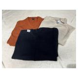 MEN'S COTTON SWEATERS SIZE M/L NEED CLEANED GAP,