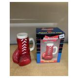BUDWEISER BOXING GLOVE STEIN.