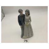 CASCADES PORCELAIN WEDDING FIGURINE.