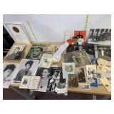 VINTAGE PHOTOS & PAPER EPHEMERA.