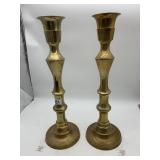 PR BRASS CANDLESTICKS.