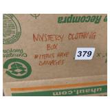 MYSTERY CLOTHING BOX.