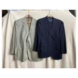 NICK HILTON PIN STRIPE SUIT, JO'S A BANK SPORT