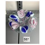 ART GLASS DISH