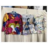 Y2K FUNKY GRAPHIC WOMEN'S TOPS SIZE S