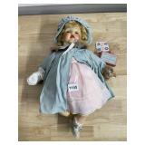MADAM ALEXANDER HONEY BUN DOLL W/ ACCESSORIES.