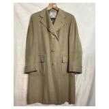 VINTAGE MEN'S HICKEY FREEMAN CASHMERE COAT , 39