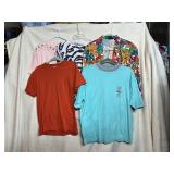 FUNKY VINTAGE WOMEN'S TOPS, BENETTON ETC., L/XL