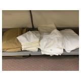L.L.BEAN KING COTTON SHEET 110X104, BLANKET,