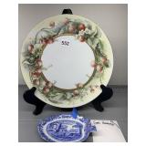 BAVARIA PLATE AND SPODE DISH