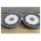 WEDGWOOD HARTLAND DINNER PLATES, 10.5 IN DIA.