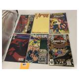 MARVEL TOPPS COMIC BOOKS.