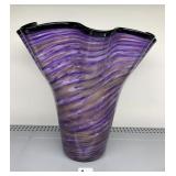 CLIFF GOODMAN SIGNED 1OF 1 STUDIO ART GLASS VASE