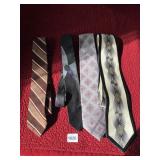 ASSORTED SILK NECKTIES, OTTIMO UOMO, VAN HEUSEN,