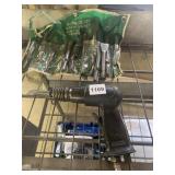 DALTON AIR CHISEL GUN W/ 9-PC FORGED ALLOY STEEL