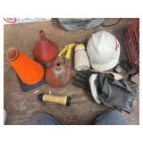 UTILITY SUPPLY LOT, INCL MSA HARD HAT, ALPHASAN-S