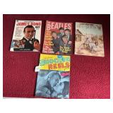 VINTAGE MAGAZINES, JAMES BOND 007, THE BEATLES,