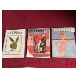 PLAYBOY MAGAZINES, DECEMBER 1962, OCTOBER 1963,