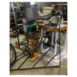 METAL WELDED RAMP FRAME, STRUCTURAL SUPPORT.