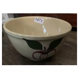 WATT OVEN WARE MIXING BOWL, HAND-PAINTED FRUIT