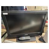 SANYO FLAT SCREEN HDTV W/ REMOTE.