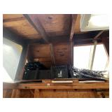 WROUGHT IRON STYLE DECORATIVE RAILING SECTIONS W/