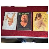 PLAYBOY VINTAGE MAGAZINES, APR, SEP, OCT 1965