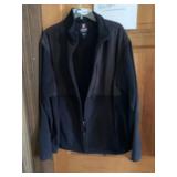 CHAPS EST. 1978 - DARK BLUE FULL-ZIP FLEECE