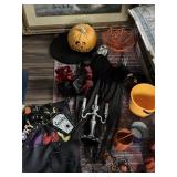 HALLOWEEN DECOR ASSORTMENT, PUMPKIN FIGURES,