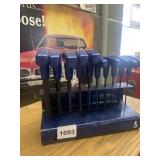 SEAFARS 10-PC T-HANDLE HEX KEY SET, STANDARD