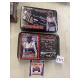 DALE EARNHARDT NASCAR COMMEMORATIVE TINS, PLAYING