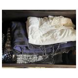 DECORATIVE CURVED TOP TRUNK W/ RATTAN PANELS,