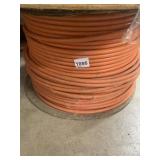 BULK CABLE ON WOODEN SPOOL, ORANGE JACKET,