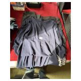 DKNY NAVY DRESS, AGB BLACK TROUSERS, FLORAL