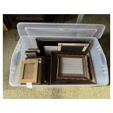 ASSORTED PICTURE FRAMES, VARIOUS STYLES AND