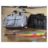 FISHER-PRICE DIAPER BAG, RENWICK BRIEFCASE,