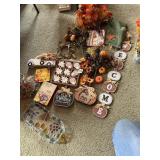 FALL HOME DECOR, WELCOME BANNER, ARTIFICIAL