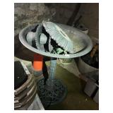 OUTDOOR TIERED WATER FOUNTAIN, CAST METAL