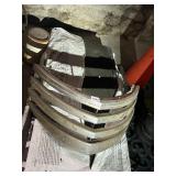 CHEVROLET VINTAGE METAL GRILLE ORNAMENT, EMBOSSED