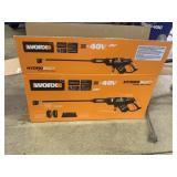 WORX WG644 HYDROSHOT POWER CLEANER, 20V/40V,