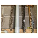 ASSORTED INDUSTRIAL METAL CHAINS, EVERBILT METAL