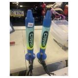 CRAYON NOVELTY LAMPS, LIQUID FILLED,