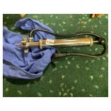 CHROME MEAT INJECTOR PUMP W/ HOSE.