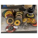 NAPA PNEUMATIC SANDER, DEWALT MILWAUKEE GRINDING