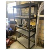 METAL SHELF CONTENTS NOT INCLUDED