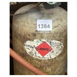 LINDE ACETYLENE TANK, INDUSTRIAL GAS CYLINDER.
