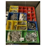 SORTIMO HARDWARE ORGANIZER, ASSORTED SCREWS,